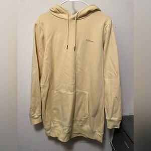 Columbia Rush Valley Long Hoodie Butter Yellow XL cozy